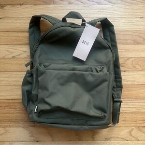 BEIS The Beisics Backpack in Olive NWT